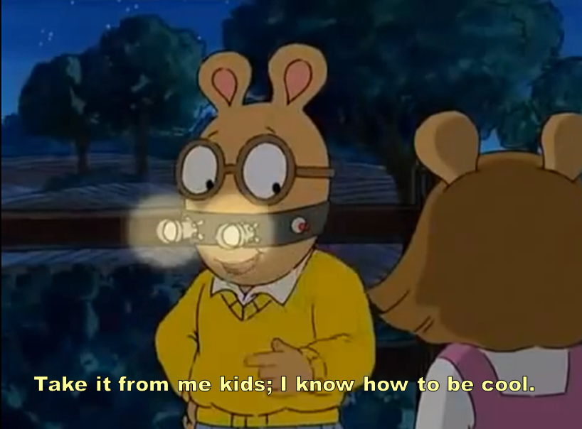 dollywaifu:  Arthur you’re wearing a flashlight on your face 