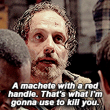 macheteandpython:  Rick Grimes in every episode - No SanctuaryCross any of these