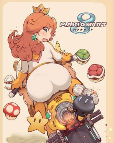 Hentai mario kart Mario Hentai