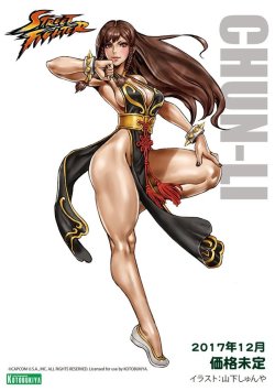 Ladychunli68:  Chun-Li By Shunya Yamashita