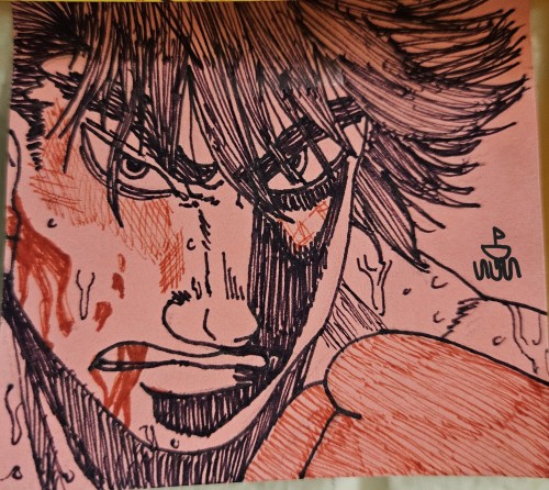 Sticky Note Doodles Part 2: Hajime No Ippo Edition!