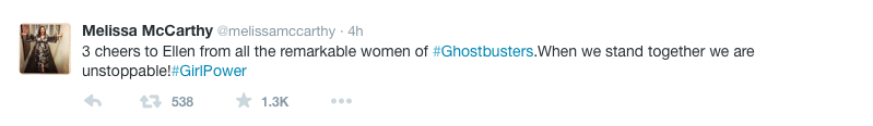 thefacci:  smartgirlsattheparty:  micdotcom:  The new Ghostbusters are female driven