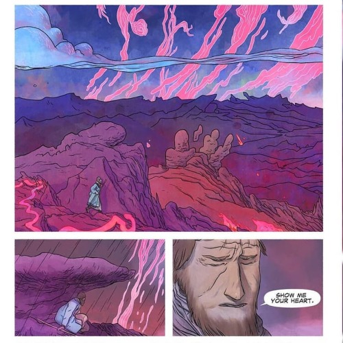 Page 8 of #TheTemptationsComic is live!Swipe to see the final panel. – #watercolor #watercol