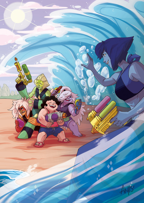 crackedfishtank:  My full entry for the @crystalgemzine project :) Thank you for the opportunity. Enjoy! 