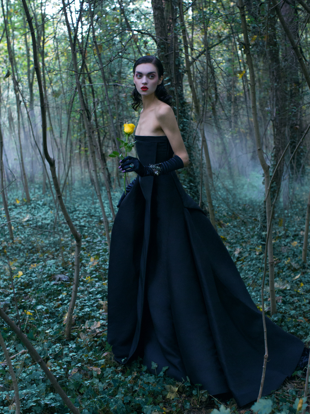nonsolokawaii:  &ldquo;Couture Adventure&rdquo;, Magda Laguinge photographed