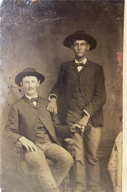 These charming 19th century portraits are always so moving, such sweet sentiments of enduring affect