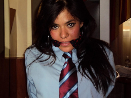 Sex nowheretohide14:business girls in ties bound pictures