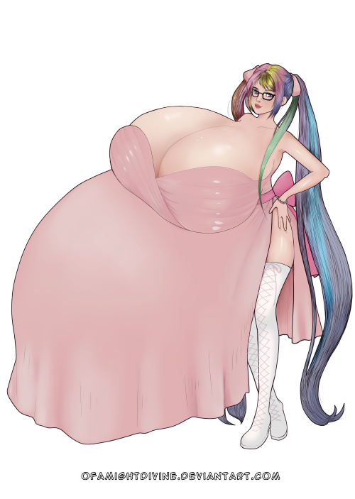 ofamightdivine:  Hyperpreg-tan! Commissioned by the Chounyuu imageboard :D ! She’s the new mascot for the Hyperpreg section >3< ! Go take a visit, you may like it there c:Enjoy :3Cheers <3!