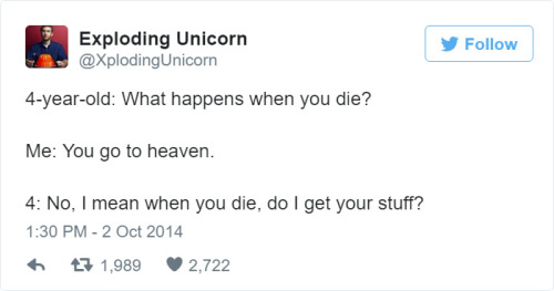 juug-osiris: amuzed1:  sourcedumal:  boredpanda:    Dad Of 4 Girls Tweets Conversations With His Daughters, Proves Parenting Is Fun    Lmfaoooooo children will roast you. Truly  The 5-year-old is SAVAGE. LOL  “I read her the instructions” 😂😂😂