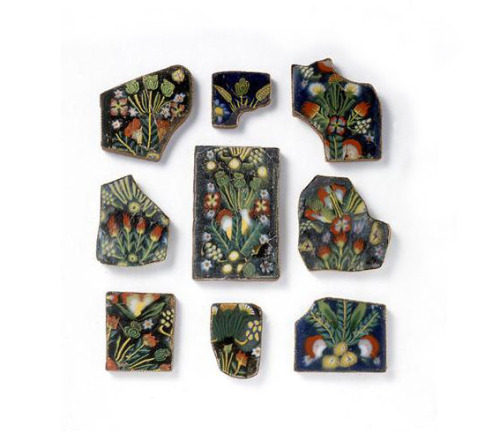 design-is-fine:Mosaic glass and decorative plaques, 1st century B.C.E./C.E. The majority of the