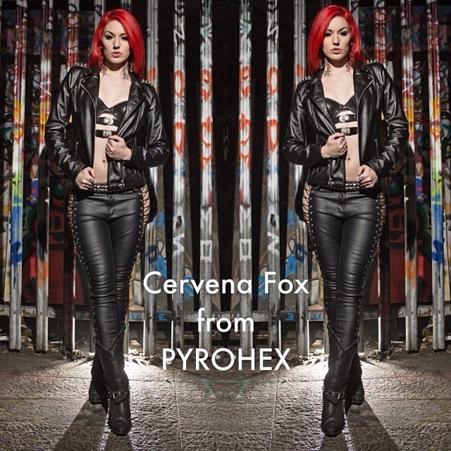 cervenafox:  Photo by @scottchalmersphotography 🔥 jacket by @disturbia 🔥 trousers