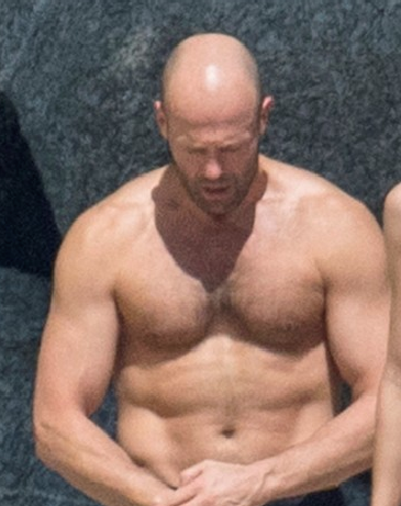 XXX mynewplaidpants:  Jason Statham at the beach photo