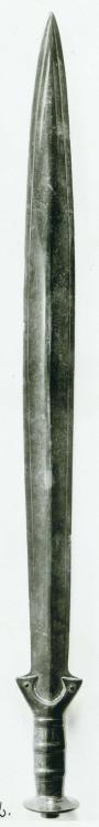 Hallstatt A type bronze sword, Hungary, 1250-1100 BCfrom The Royal Ontario Museum