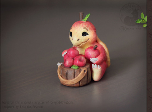 An  Snapple Turtle figurine for my friend based on the original art by Cryptid-Creati