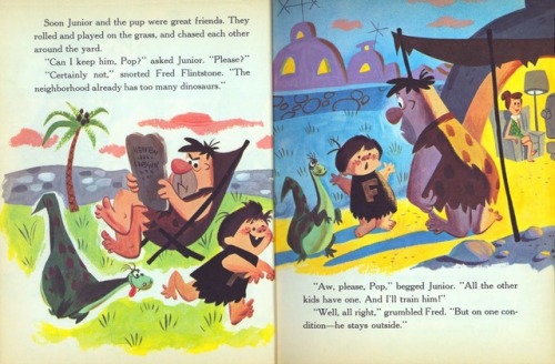 Illustrations from the Hanna-Barbera Little Golden Books. The economical, appealing Hanna-Barbera st