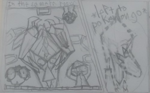 Necrozma Thingy From This Cursed Comic My Friend Made Me Make. I Won't Show The Rest Of The Comic.(I