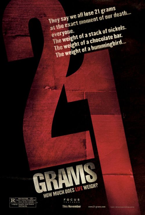21 Grams (2003) Alejandro González Iñárritu May 22nd 2022