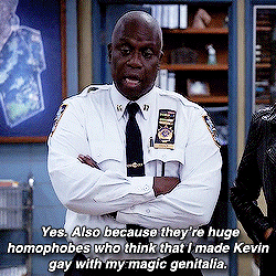  Captain Holt + Magic Genitalia