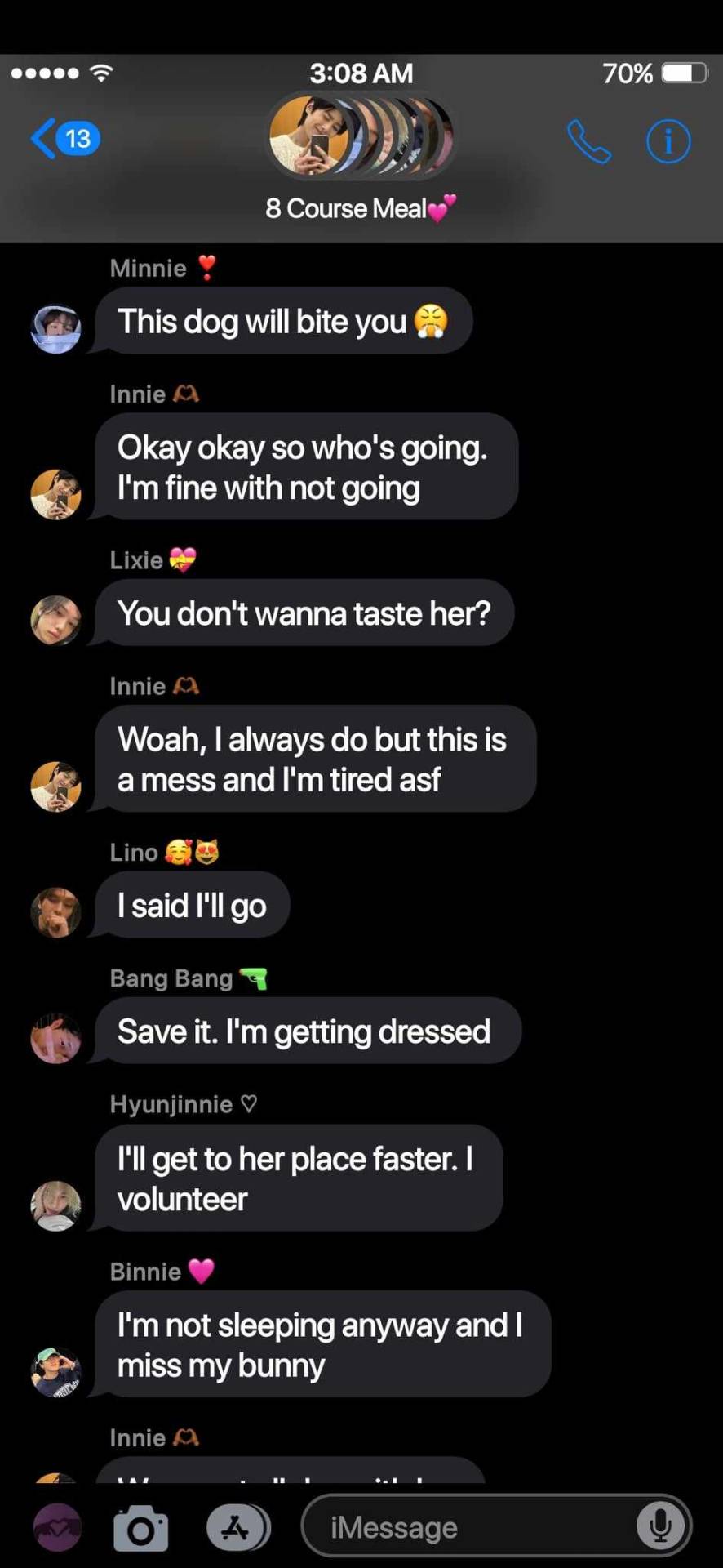 Poly SKZ!Fake Texts - Texting The Group Chat To Ask For "help"