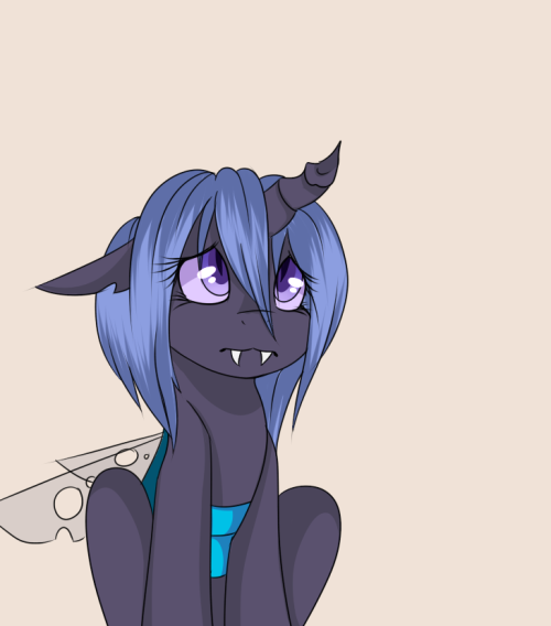 freefracornerofsillyness:  omg, she that changeling is so adorable :D  D'aww~!