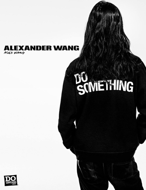 sheenmagazine:  Alexander Wang, Do Something Campaign