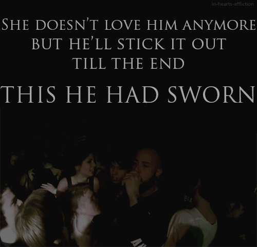 in-hearts-affliction:  Being As An Ocean // The Hardest Part Is Forgetting Those