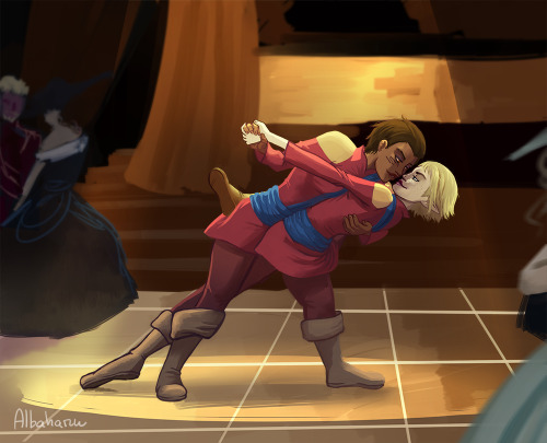 albaharu:Music sheets. That song from that night in Halam. I danced. She danced. We danced. A b