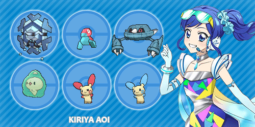 annathetrickster:  STAR☆ANIS + Pokemon teams 