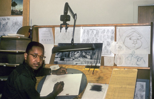 At 81, Disney's First African-American Animator Is Still In The Studio