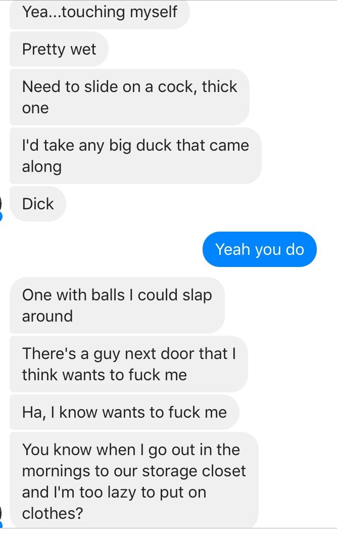 gutterbrain:  Some lucky guy is about to get his big dick fuuucked!