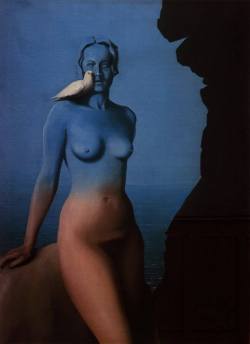 lonequixote:Black Magic, 1934 ~ Rene Magritte