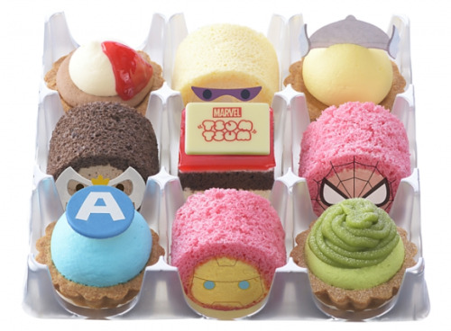I’m shamelessly addicted to Marvel Tsum Tsum and can’t resist these cakes from Cozy