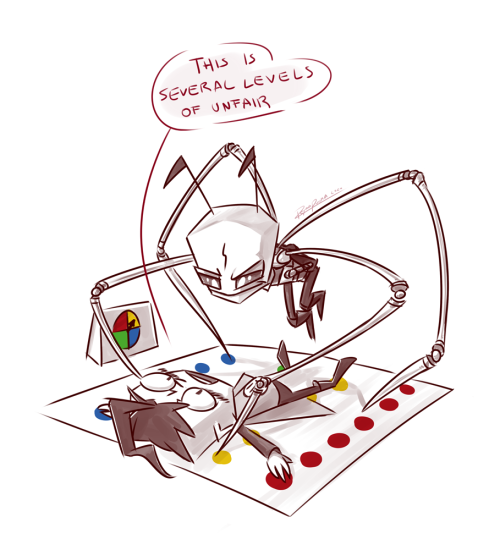 reynaruina:Wonder who’s idea was to play this. Furthermore I wanna know who let Zim use the PAK legs