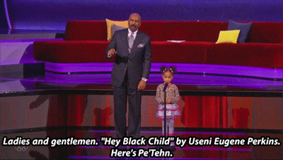 thingstolovefor: Four-year-old Pe'Tehn perform the inspiring Useni Eugene Perkins