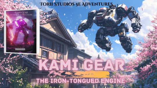 Kami Gear: The Iron Tongued Engine 5e/5+ D&D