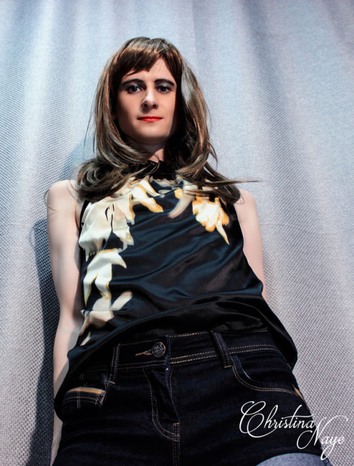 christinanaye: Christina Naye | #34: Denim Style | Set 7 of 10 Sooo hot. I love crossdressers.
