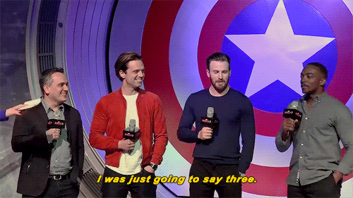 The difference between Seb’s “lol yeah ok” and Chris’s VISIBLE “awwww&