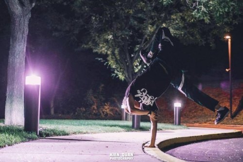 Reaching the next level with @bboygermy | PANIC 39 LOGO T-SHIRT - WHITE PRINT Photo by: @kienquancre