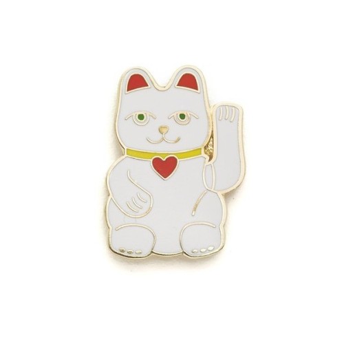 Georgia Perry Lucky Cat Pin (see more pin jewelry)