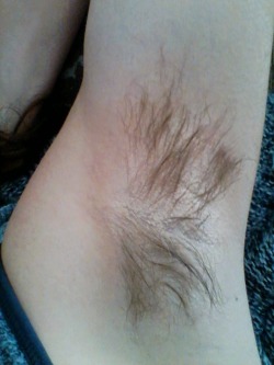 naturalnhairy:  Hairy armpits are so fun