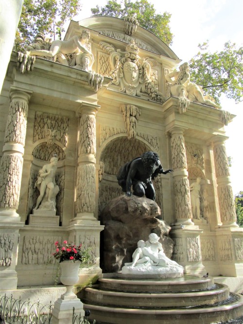 charlesreeza:    The Medici Fountain in the Luxembourg Gardens, ParisAround 1630,