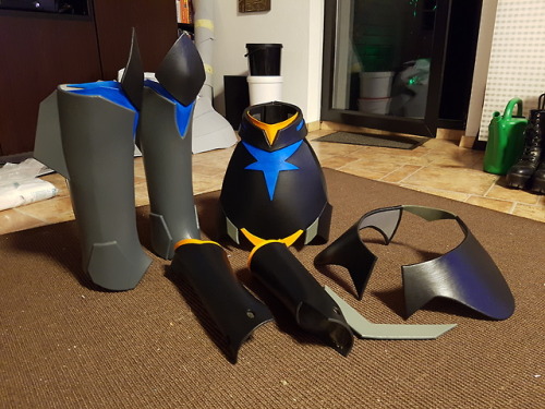 Me as Lotor with my Galra family on Connichi 2018 (Germany) and cosplay progress!  Acxa - Sarah De'A