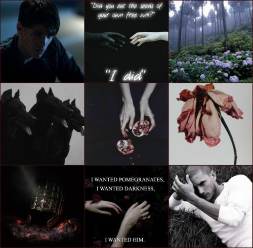 nixie-deangel:For Coldflash Week B, Day Three, Mythology AU. Hades x Persephone AU.               