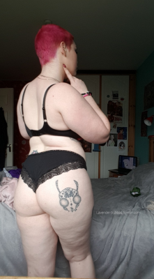 lavender-bubbaa:   My cellulite only makes me cuter!  Buy my  Snapchat!  Spoil me and I’ll spoil you / ManyVids  Don’t remove my caption!