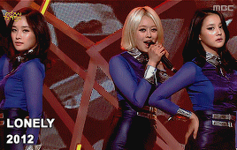 femaleidols:  spica through the years, requested by @queenofattolia