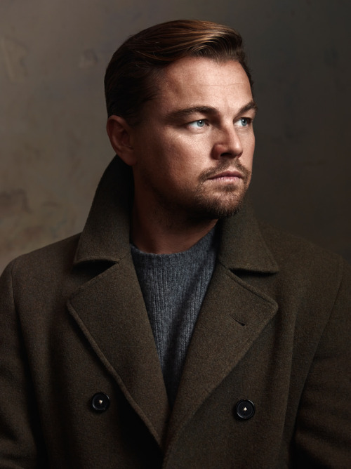 Leonardo DiCaprio by John Russo in Revenant photoshoot, 2016