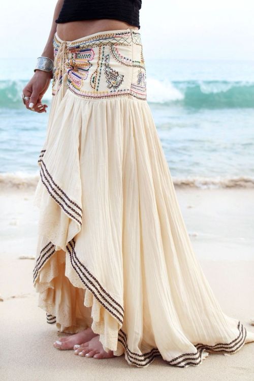 Long cream gypsy skirtskirttown.com/gypsy-long-skirt/