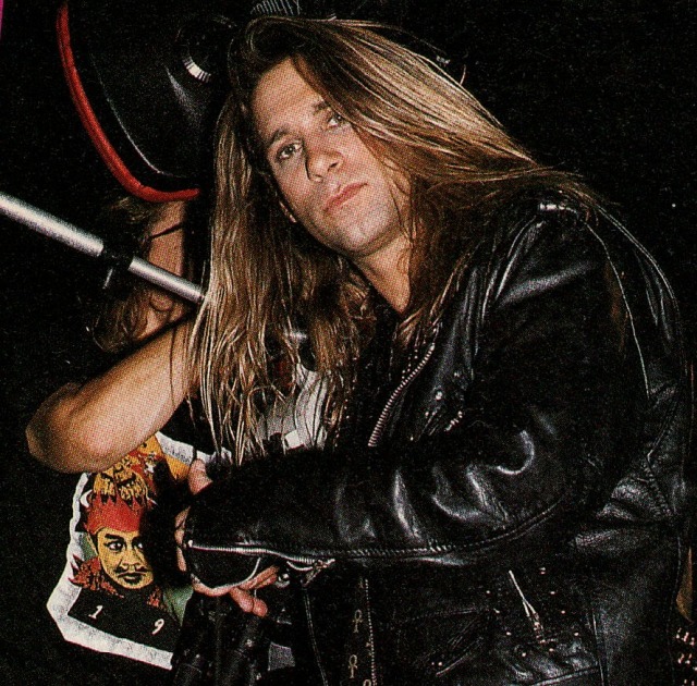 Dana Strum in 1991. #Dana Strum#Slaughter#1991#1990s#90s#Metal Edge