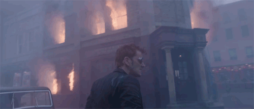 nestofstraightlines:mizgnomer:Behind the Scenes of Aziraphale’s Bookshop (as it burns down)Excerpt f