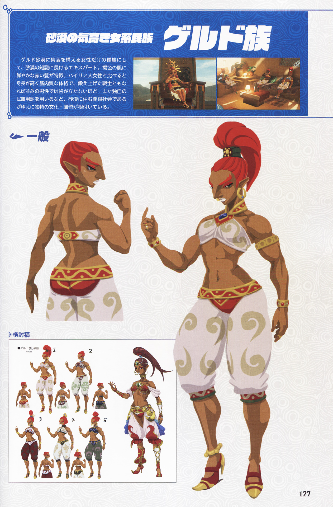 pocketseizure: Breath of the Wild Master Works, Page 127 The Gerudo, the Proud Women